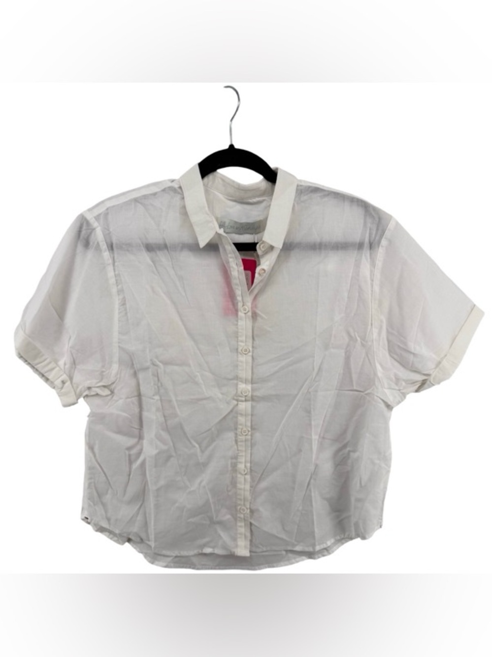 All Love & Sunshine - Short sleeve button down (100% cotton)